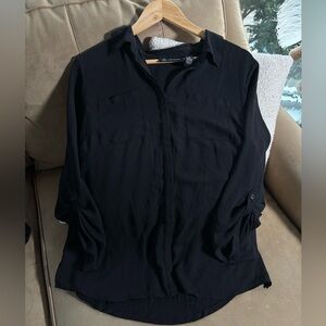 INC International Concepts Classic Black Shirt